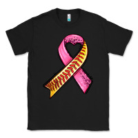 Black breast cancer sport ribbons Classic Tee - AdoDesignShop