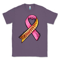 Lavender breast cancer sport ribbons Classic Tee - AdoDesignShop