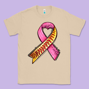 Breast Cancer Sport Ribbons Classic Tee Designed By Adodesignshop