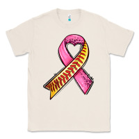 Natural breast cancer sport ribbons Classic Tee - AdoDesignShop