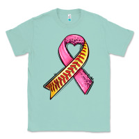 Seafoam breast cancer sport ribbons Classic Tee - AdoDesignShop
