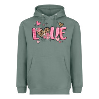 Sage love valentines day Heavyweight Hoodie - MaliasSmallBusiness