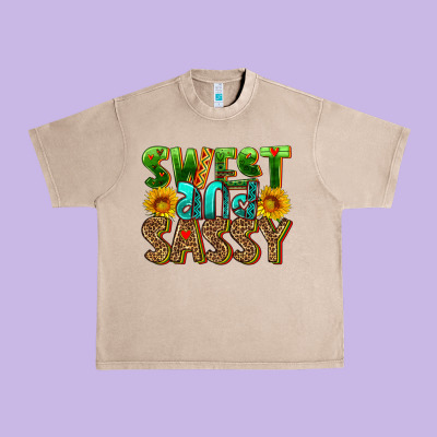 Sweet And Sassy Urban Heavy Tee Designed By Hra Design Shop