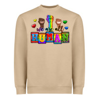 Mushroom we are all human Heavyweight Sweatshirt - Zillion Design Studio