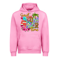Fuchsia Pink sweet summer time Urban Hoodie - NancyCooperArtShop