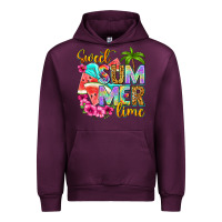 Mauve Wine sweet summer time Urban Hoodie - NancyCooperArtShop