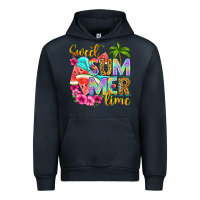 Navy sweet summer time Urban Hoodie - NancyCooperArtShop