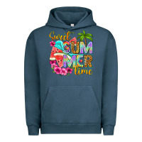 Pigment Midnight Navy sweet summer time Urban Hoodie - NancyCooperArtShop