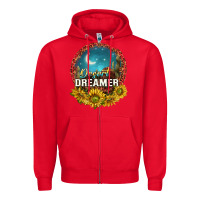 Red desert dreamer Zipper Hoodie - NancyCooperArtShop