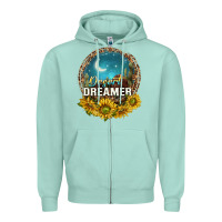 Seafoam desert dreamer Zipper Hoodie - NancyCooperArtShop