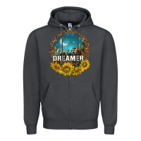 Smoke desert dreamer Zipper Hoodie - NancyCooperArtShop