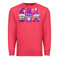 Cardinal purple winter gnomies Premium Sweatshirt - NancyCooperArtShop