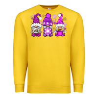 Lemon purple winter gnomies Premium Sweatshirt - NancyCooperArtShop