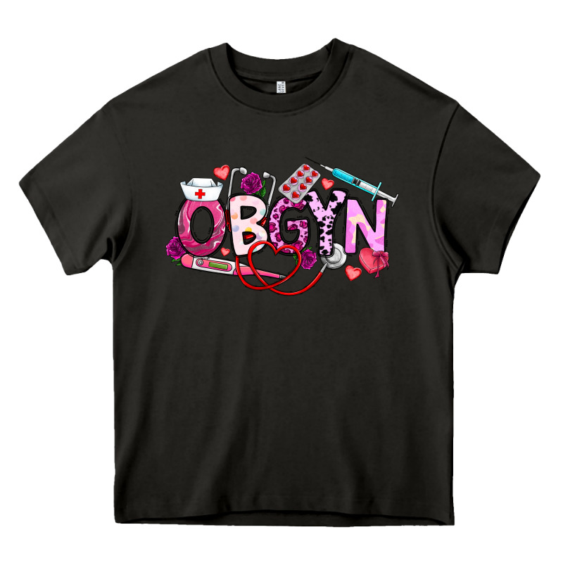 Valentine Obgyn Heavy Core Tee by CowhideDigitalArt | Teevron
