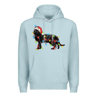 Blue Mist christmas bombay cat Premium Hoodie - LillyAllenDesigns