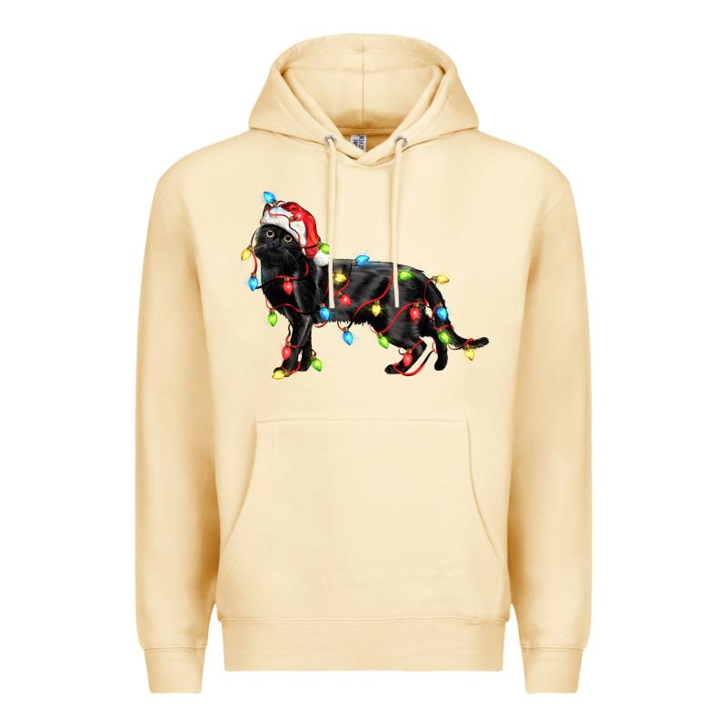 Christmas Bombay Cat Premium Hoodie by LillyAllenDesigns | Teevron