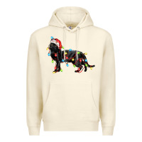 Sandshell christmas bombay cat Premium Hoodie - LillyAllenDesigns