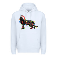 White christmas bombay cat Premium Hoodie - LillyAllenDesigns