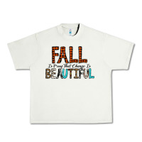Pistachio Fall Is Proof That Change Is Beautiful Urban Heavy Tee - CowhideDigitalArt