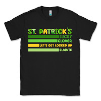 Black st. patricks lucky clover  artiststas Classic Tee - Artiststas