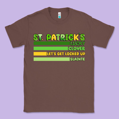 St. Patricks Lucky Clover  Artiststas Classic Tee Designed By Artiststas