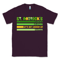Plum st. patricks lucky clover  artiststas Classic Tee - Artiststas