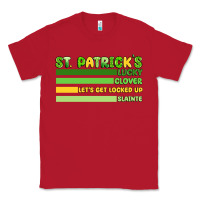 Red st. patricks lucky clover  artiststas Classic Tee - Artiststas