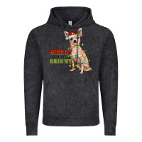Vintage Black merry and bright chihuahua Vintage Hoodie - RanaPortraitStore