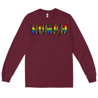 Burgundy human Long Sleeve Tee - JahusDesignShop