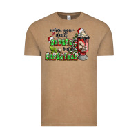 Vintage Coffee when your  dead insıde but is christmas Vintage Tee - CowhideDigitalArt