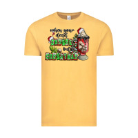 Vintage Mustard when your  dead insıde but is christmas Vintage Tee - CowhideDigitalArt