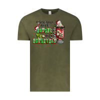 Vintage Olive when your  dead insıde but is christmas Vintage Tee - CowhideDigitalArt