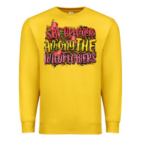 Lemon she belongs among the wildflowers Premium Sweatshirt - NancyCooperArtShop