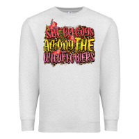 Oatmeal Heather she belongs among the wildflowers Premium Sweatshirt - NancyCooperArtShop