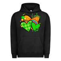 Pigment Black st patricks day hearts png Urban Hoodie - NancyCooperArtShop