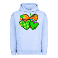 Pigment Grape Ice st patricks day hearts png Urban Hoodie - NancyCooperArtShop