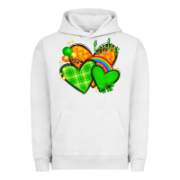 Pigment Lunar Rock st patricks day hearts png Urban Hoodie - NancyCooperArtShop