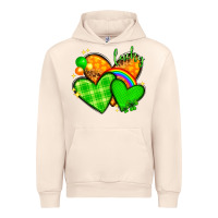 Sandshell st patricks day hearts png Urban Hoodie - NancyCooperArtShop