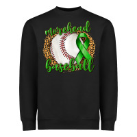 Black Morehead Baseball Liver Cancer Heavyweight Sweatshirt - texasbilliewilder