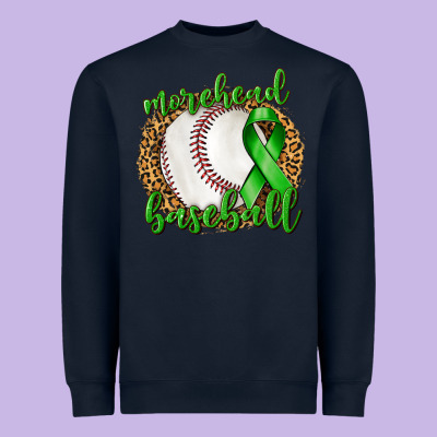 Morehead Baseball Liver Cancer Heavyweight Sweatshirt Designed By Texasbilliewilder