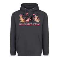 Smoke happy valentines day cats Heavyweight Hoodie - MaliasSmallBusiness
