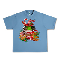 Pebble Blue christmas coffee afro gnome Urban Heavy Tee - FaDigitalArtStudio