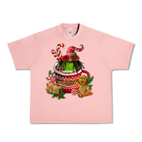 Christmas Coffee Afro Gnome Urban Heavy Tee | Teevron