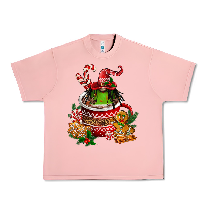 Christmas Coffee Afro Gnome Urban Heavy Tee by FaDigitalArtStudio | Teevron