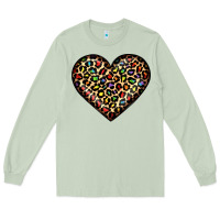 Matcha pride leopard heart Long Sleeve Tee - JahusDesignShop