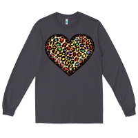 Smoke pride leopard heart Long Sleeve Tee - JahusDesignShop