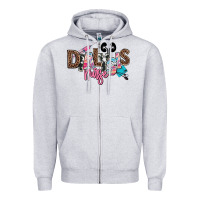 Heather Grey dialysis nurse Zipper Hoodie - NancyCooperArtShop