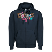 Navy dialysis nurse Zipper Hoodie - NancyCooperArtShop