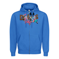 True Royal dialysis nurse Zipper Hoodie - NancyCooperArtShop
