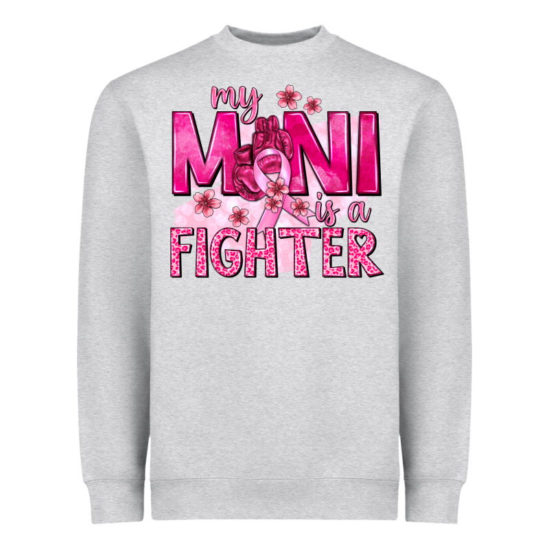 My Mini Is A Fighter With Ribbon Heavyweight Sweatshirt by texasbilliewilder | Teevron